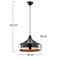 Lustra Yildo - 253-S NegruCupru - 3