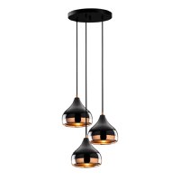 Lustra Yildo - 6871 Negru Cupru - 4