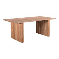 Masa Casi boho Natural 200x100x76 cm - 2