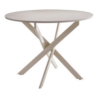 Masa Dammero crem metal 100x100x75 cm - 1