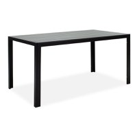 Masa de Gradina Nares Negru - Gri Inchis 140x80x72.5 cm - 1