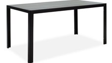 Masa de Gradina Nares Negru - Gri Inchis 140x80x72.5 cm