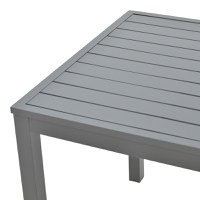 Masa de plaja Kliton, Pako World, Aluminiu, Antracit, 45x45x41 cm - 3
