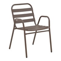 Masa dining Watson-Sussie, Pako World, Metal, Maro, 60x60x70 cm - 2