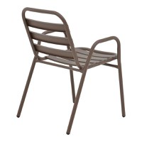 Masa dining Watson-Sussie, Pako World, Metal, Maro, 60x60x70 cm - 3