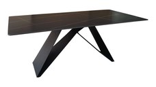 Masa, Mapele, Negru, 180x90x75 cm