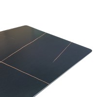 Masa, Mapele, Negru, 180x90x75 cm - 5