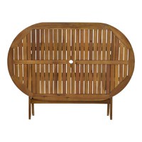 Masă pliabilă de grădină Falov Maro 130x80x72 cm - 7