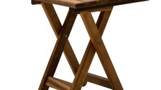 Masa pliabila Retto 19666 Nuc 45x45x48cm