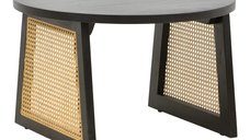 Masa Ramarind de la Pako World, Lemn de Mango, Negru, 65x65x40 cm