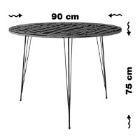 Masa Sandalf - Oak - 6