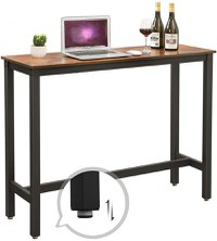 Masa tip Bar Vasagle, 120x40x100cm - 6
