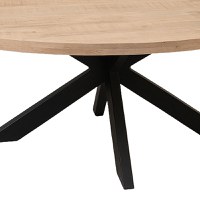 Masa, Vestia, Negru, 220x100x76 cm - 3