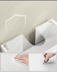 Masca lavoar V1 Vasagle Alb 60x30x60 cm - 5