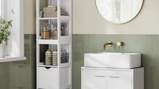 Masca lavoar V2 Vasagle Alb 60x30x60 cm