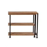 Masuta Auxiliara Melin Atlantic Pine-Negru - 5