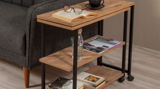 Masuta Auxiliara Melin Atlantic Pine-Negru