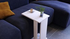 Masuta Auxiliara Pasific C Sehpa - Light Cotton
