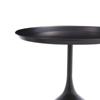 Masuta de cafea Agrile metal negru 50x50x60 cm - 2