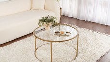 Masuta de cafea Aurum Auriu