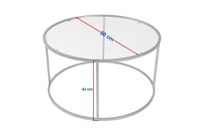 Masuta de cafea Aurum Auriu - 6