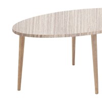 Masuta de cafea Barton Natural 90x45x40 cm - 5