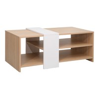 Masuta de cafea Cozeto Alb 100x53x41.5 cm - 1