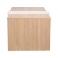 Masuta de cafea Cozeto Alb 100x53x41.5 cm - 4