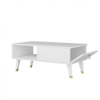 Masuta de Cafea Delux - Alb - 4