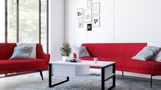 Masuta de Cafea Devon - Alb