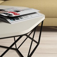 Masuta de Cafea Diamond - Cream - 3