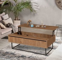 Masuta de Cafea Extensibila Est Walnut-Negru - 1