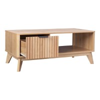 Masuta de cafea Hamea Natural 110x55.2x45 cm - 3