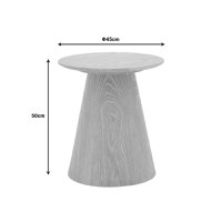 Masuta de cafea Kayano 3 Pako World Nuc 45x45x50 cm - 5