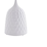 Masuta de cafea Kousien piatra sinterizata alba 50x50x60 cm - 3