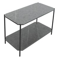 Masuta de Cafea Mara MDF Negru 80x40x55cm - 3