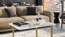 Masuta de Cafea Merideths - Gold