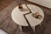 Masuta de cafea Moira Bej - 3