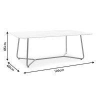 Masuta de Cafea Paris Model 120x80x45 cm - 5