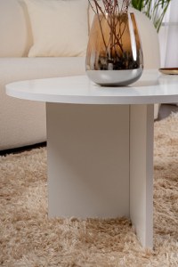 Masuta de cafea Sable Alb - 4