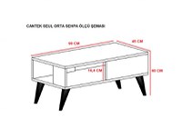 Masuta de Cafea Seul - Alb - 5