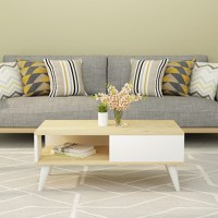 Masuta de Cafea Seul - Sapphire, Alb - 2