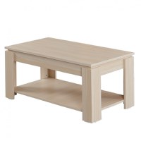 Masuta de Cafea Shelf - Light Oak - 4