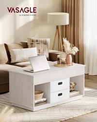 Masuta de cafea Vasagle Bej 100x50x48.5 cm - 1