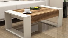 Masuta de Cafea Venüs - Walnut, Crem