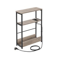 Masuta laterala cu priza Vasagle Maro 45x18x58 cm - 1