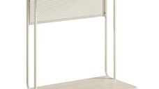 Masuta laterala Negru Vasagle 55x33x65.8 cm