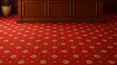 Mocheta Lotos Delta 583 210, Roșu, 200x200 cm - Eleganță și Durabilitate