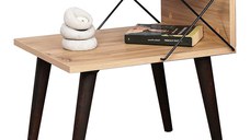 Noptiera deschisa Gather sonoma - culoarea nuc 50x40x55cm