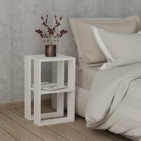 Noptiera Passion alb 34x30x55cm - 2